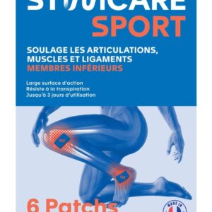 Boite de 6 patchs Stimcare Sport Membres Inférieurs