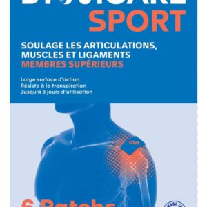 Boite de 6 patchs Stimcare Sport Membres Supérieurs