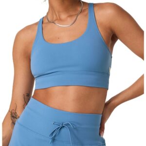 Yosemite Longline Bra W Light French Blue